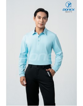 Áo thể thao nam MC-9148 xanh ngọc phối navy